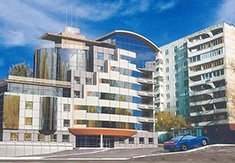 Three Russian construction sites
